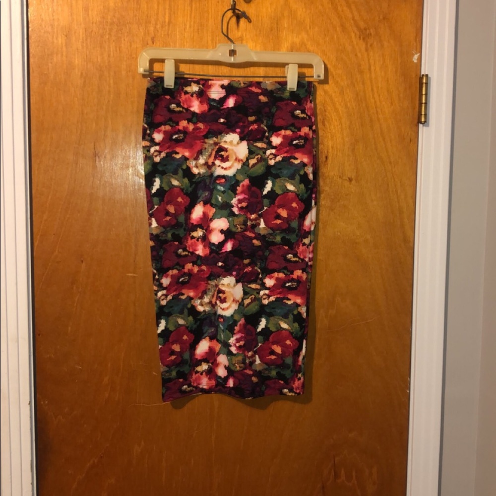 Forever 21 Multicolor Pencil Skirt